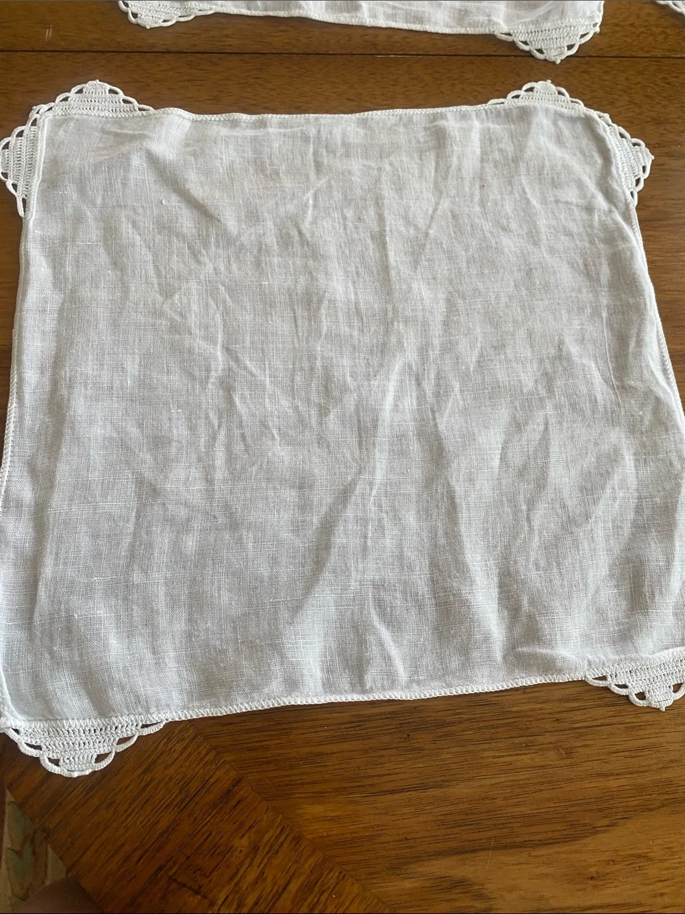 Vintage tea napkins Set of 4